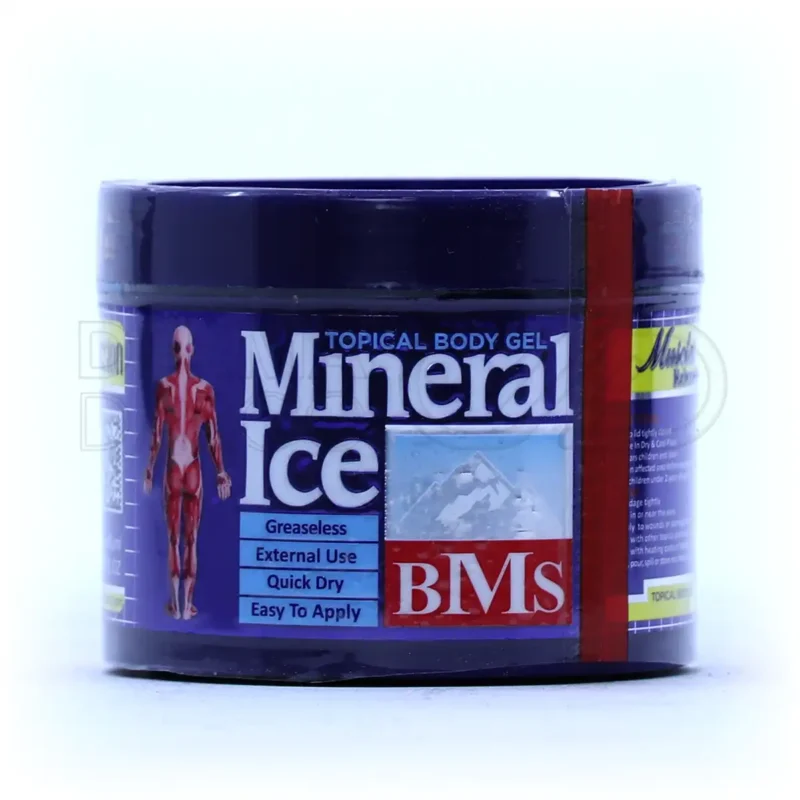 ژل خنک کننده بدن مینرال آیس بی ام اس 200 گرم