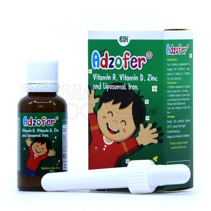 bonyan-salamat-kasra-adzofer-pediatric-oral-drops-30-ml-00 قطره خوراکی آدزوفر بنیان سلامت کسری 30 میلی لیتر