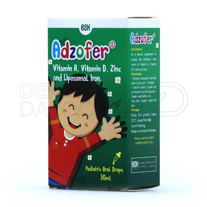 قطره خوراکی آدزوفر بنیان سلامت کسری 30 میلی لیتر - تصویر 3