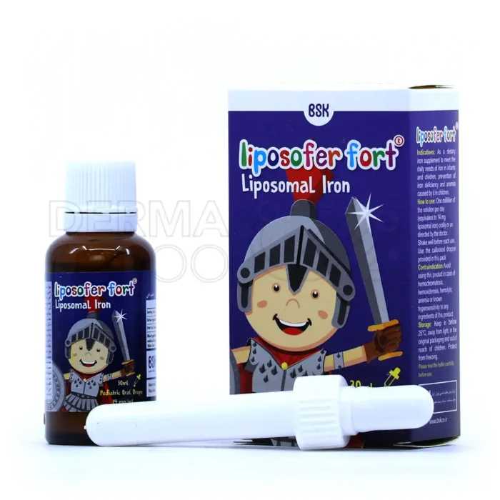 قطره آهن لیپوزوفر فورت بی اس کی 30 میلی لیتر