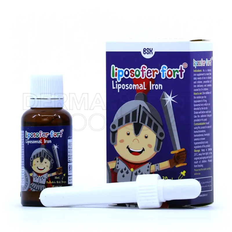 قطره آهن لیپوزوفر فورت بی اس کی 30 میلی لیتر