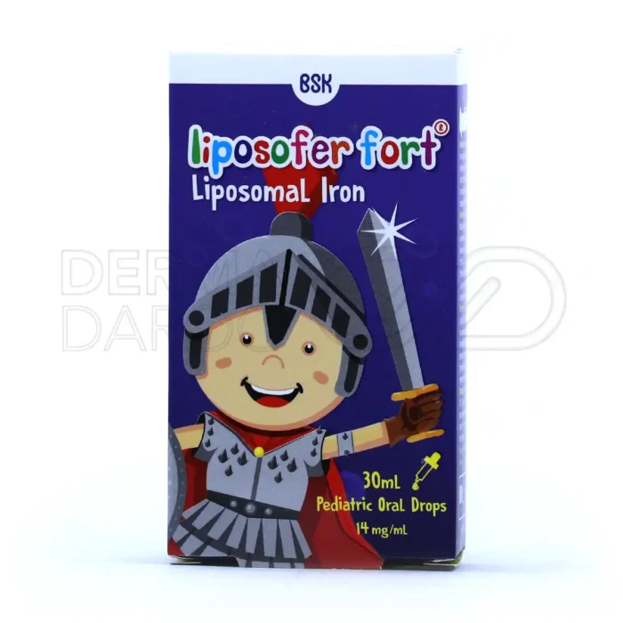قطره آهن لیپوزوفر فورت بی اس کی 30 میلی لیتر