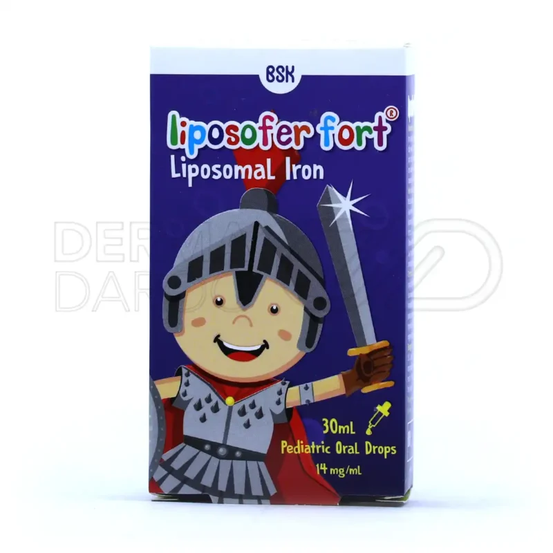 قطره آهن لیپوزوفر فورت بی اس کی 30 میلی لیتر
