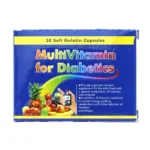 مولتی ویتامین دیابتیک، با بیوتین و منگنز، تقویت سیستم قلبی عروقی، کاهش خستگی، مناسب برای افراد دیابتی.