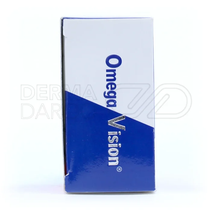 کپسول امگا ویژن دانا، با ۳۶۰ میلی‌گرم DHA و زینک، حفظ سلامت چشم، آنتی‌اکسیدان، مناسب پیشگیری از بیماری‌های چشمی.