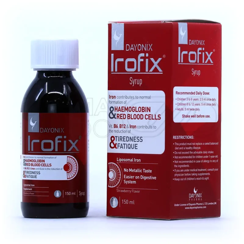شربت آیروفیکس دایونیکس فارما 150 میلی لیتر