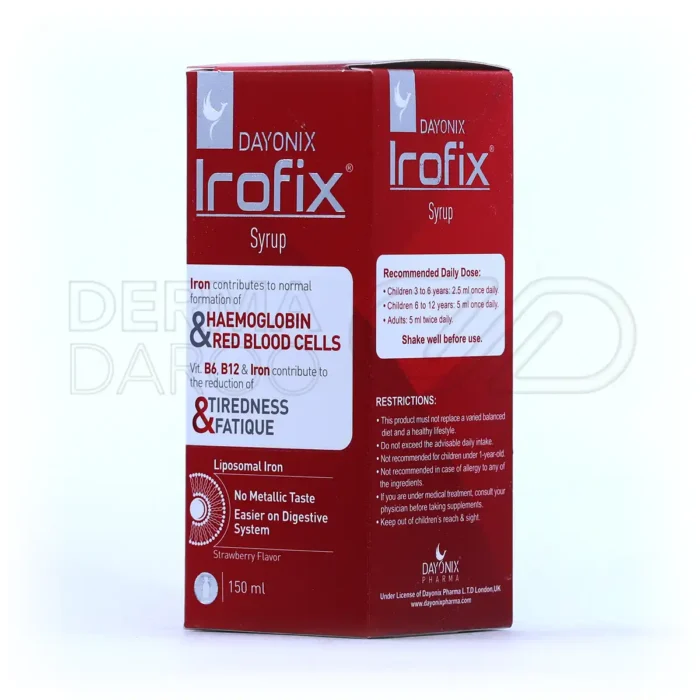 شربت آیروفیکس دایونیکس فارما 150 میلی لیتر