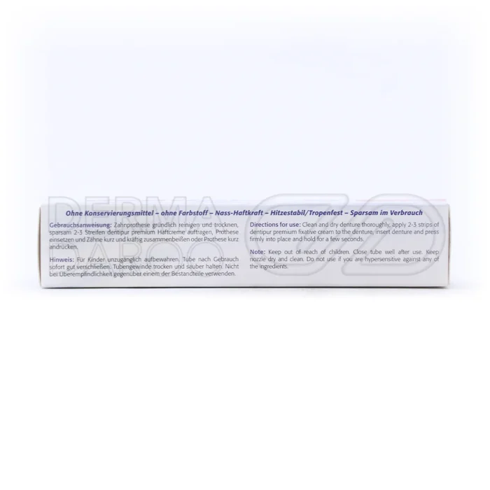 چسب دندان مصنوعی دنتی پور، کاهش حساسیت لثه، چسبندگی فوق العاده برای تثبیت دندان مصنوعی