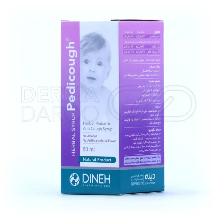 شربت سرفه گیاهی اطفال پدی کاف دینه ۶۰ میلی لیتر