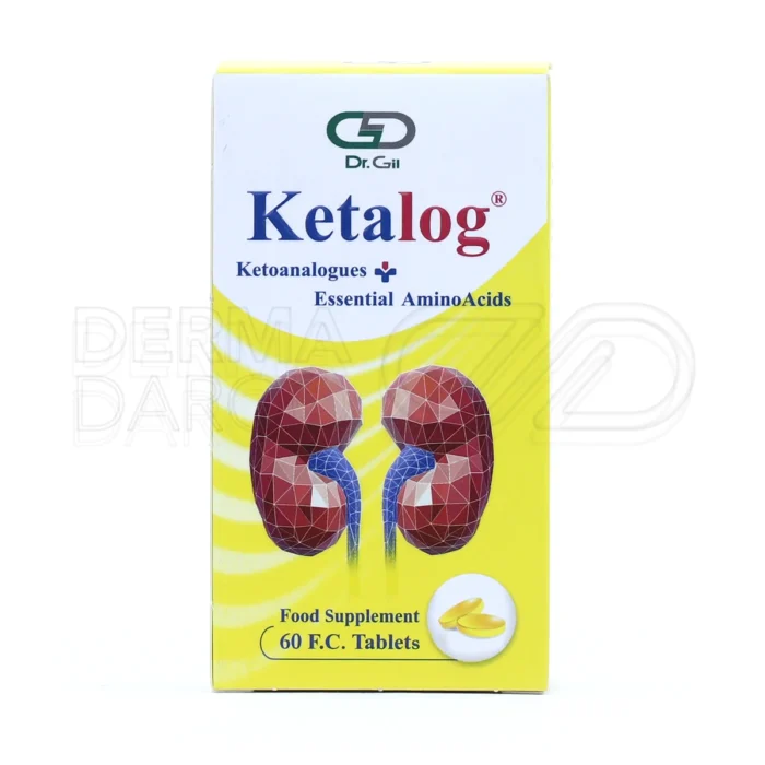 قرص کتالوگ؛ حاوی کتوآنالوگ برای محافظت از کلیه و کاهش بار آن