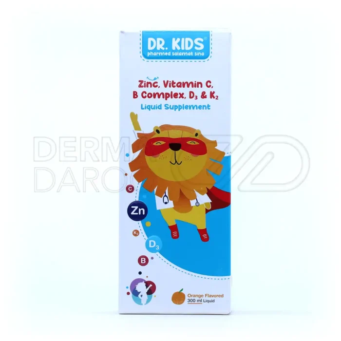 شربت زینک دکتر کیدز 300 میلی لیتر