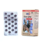 قرص آیزن پلاس یوروویتال با آهن و ویتامین B۱۲، پیشگیری از کم‌خونی همراه با بسته‌بندی ایمن و مناسب نگهداری