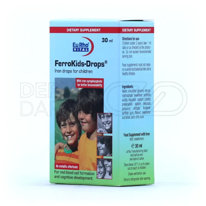 قطره آهن فروکیدز یوروویتال ۳۰ میلی لیتر