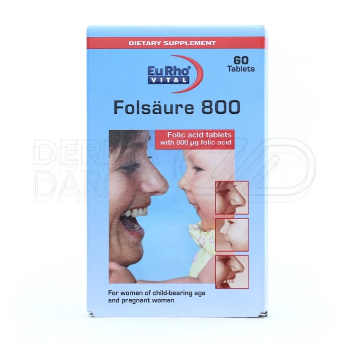قرص اسید فولیک، مناسب زنان بارور، تقویت مادر و جنین، ضد کم‌خونی.