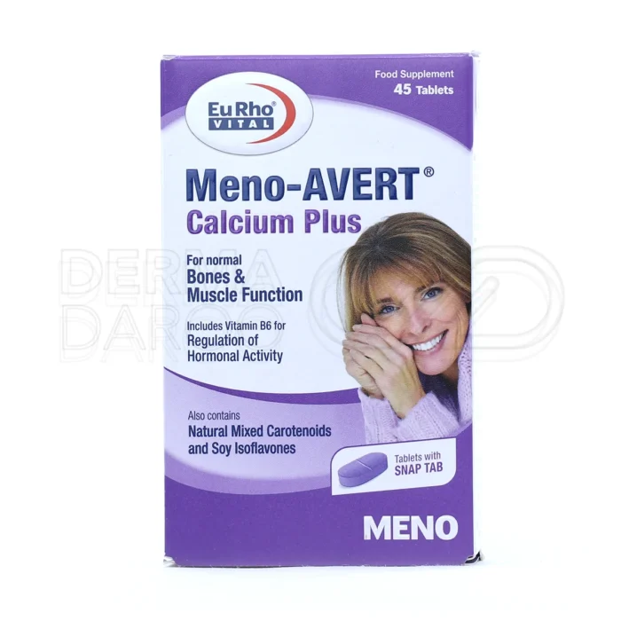 مکمل دوران یائسگی یوروویتال با کلسیم بالا، مناسب سلامت استخوان و کنترل علائم یائسگی