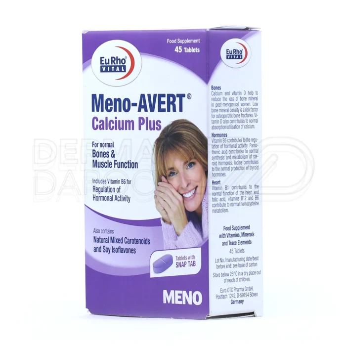 مکمل منو اورت کلسیم پلاس با ترکیبات آنتی‌اکسیدانی و تنظیم‌کننده هورمون