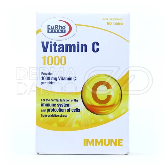 قرص ویتامین C یوروویتال ۱۰۰۰ میلی گرم - تصویر 2