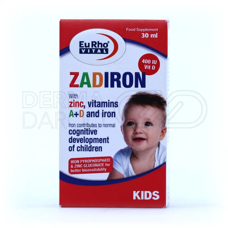 قطره خوراکی زادیرون یوروویتال 30 میلی لیتر