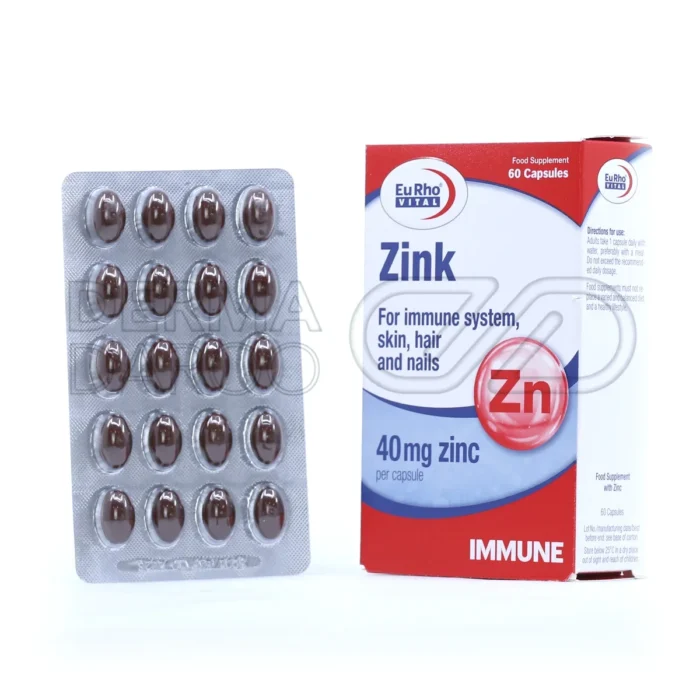قرص زینک ۴۰ میلی‌گرم یوروویتال؛ مکملی قدرتمند برای تقویت سیستم ایمنی، کاهش ریزش مو و حفظ سلامت پوست و ناخن