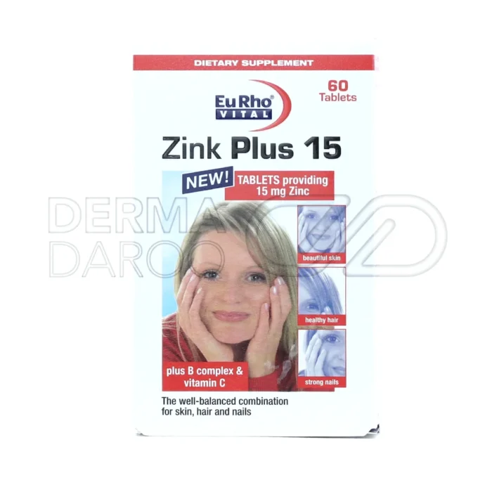 قرص زینک پلاس یوروویتال، راهکاری موثر برای افزایش استحکام ناخن‌ها و درخشندگی موها