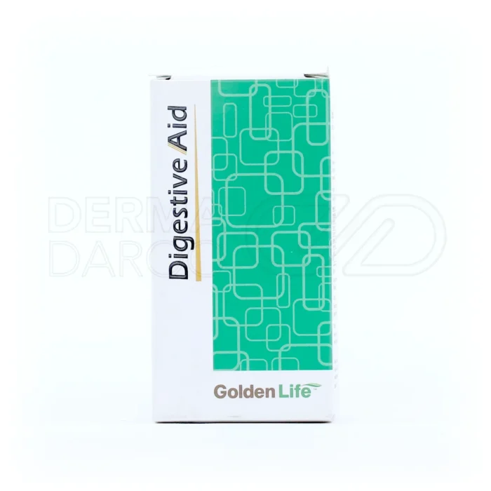 بلیستر قرص دایجستیو اید Golden Life؛ مکمل ضد نفخ و ضد التهاب معده با ترکیبات طبیعی