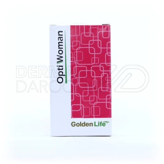 قرص اپتی وومن گلدن لایف با ترکیباتی چون خار مریم و آهن، محافظ کبد و درمان مکمل برای خستگی و ضعف عمومی بدن