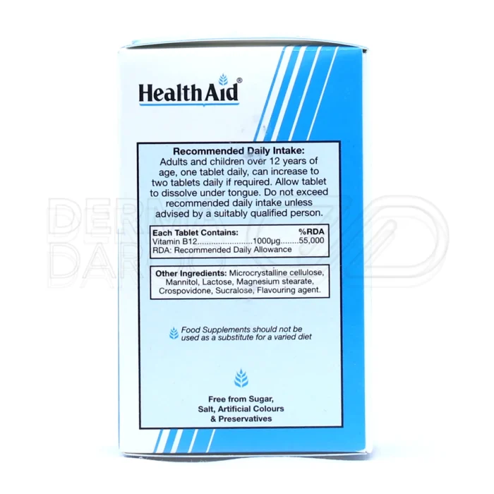 قرص ویتامین B12 یوروویتال؛ مکملی با 1000 میکروگرم ویتامین ب۱۲ برای تامین انرژی و سلامت عصبی