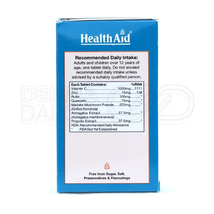 مکمل هلث اید وینترویتس، فاقد مواد افزودنی، مناسب برای افراد حساس به آلرژن‌ها