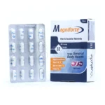 کپسول مگنیفورت هولیستیکا، با منیزیم دریایی و ویتامین D3، در بسته‌بندی، تقویت استخوان، کاهش میگرن و تنظیم فشار خون.