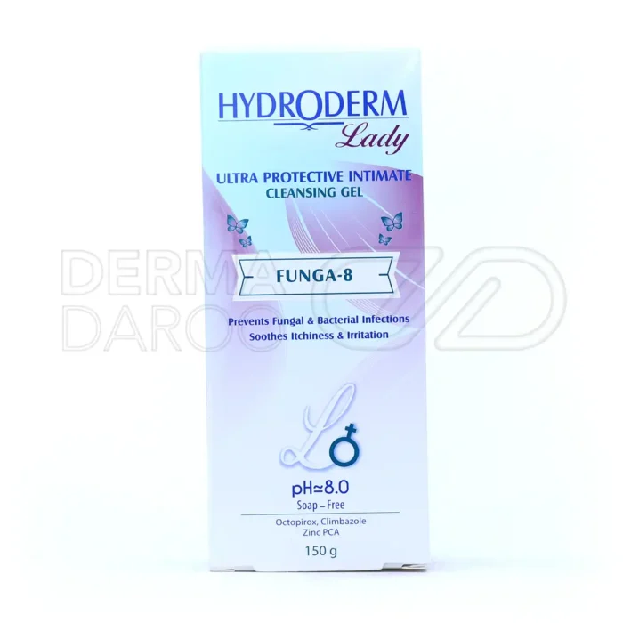 ژل بهداشتی التیام بخش بانوان هیدرودرم ۱۵۰ گرم