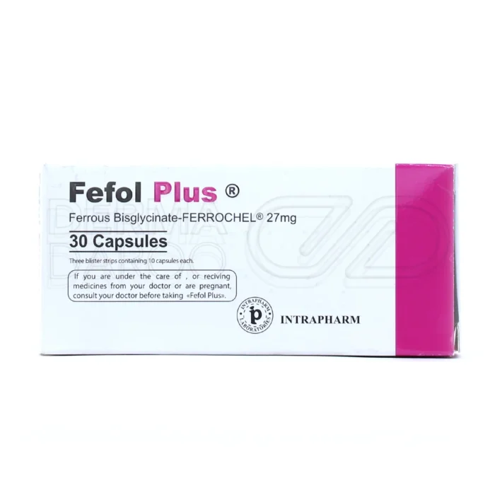 ففول اینترافارم، آهن گلیسینات، تقویت زنان در بارداری و قاعدگی.