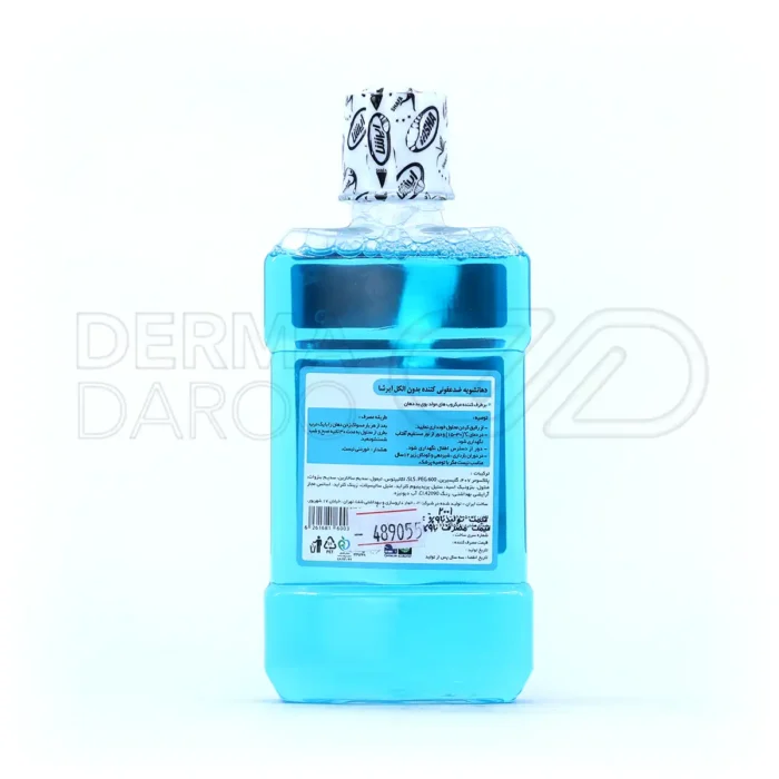 دهانشویه ضد عفونی کننده بدون الکل ایرشا 250 میلی لیتر