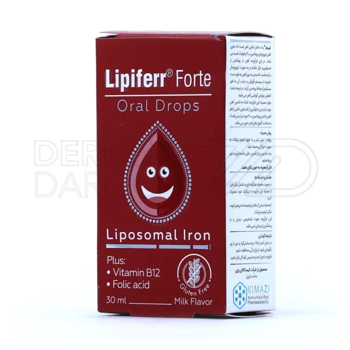 قطره آهن لیپیفر فورت کیمازی 30 میلی لیتر