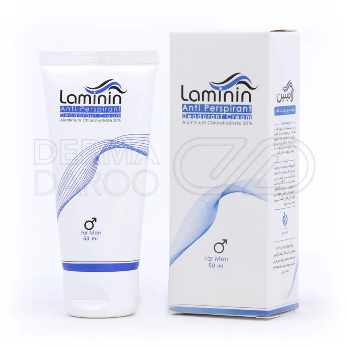 کرم ضد تعریق دئودرانت آقایان لامینین ۵۰ میلی لیتر