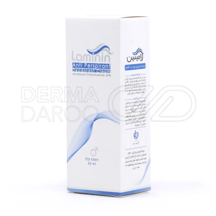 کرم ضد تعریق دئودرانت آقایان لامینین ۵۰ میلی لیتر