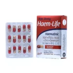 قرص هم لایف لایف ان، بسته‌بندی مقاوم، مکمل آهن و فولیک اسید، رفع کم‌خونی و تقویت هموگلوبین.