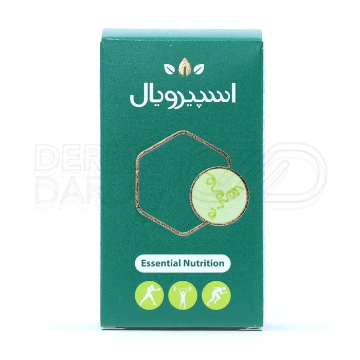 قرص اسپیرویال، حاوی بتاکاروتن، بهبود کبد چرب و سلامت گوارش.