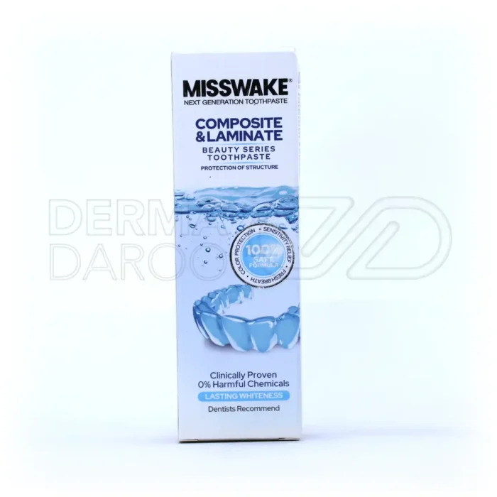 خمیر دندان مخصوص دندان های لمینت و کامپوزیت میسویک ۷۵ میلی لیتر