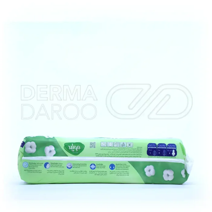 نوار بهداشتی ضخیم خیلی بزرگ مولپد مناسب استفاده در شب 9 عدد