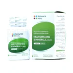 کپسول مولتی ویتامین مینرال نیچرز پلنتی، با ویتامین D3 و زینک، در بسته‌بندی، تقویت سیستم ایمنی، سلامت پوست، مو و ناخن.