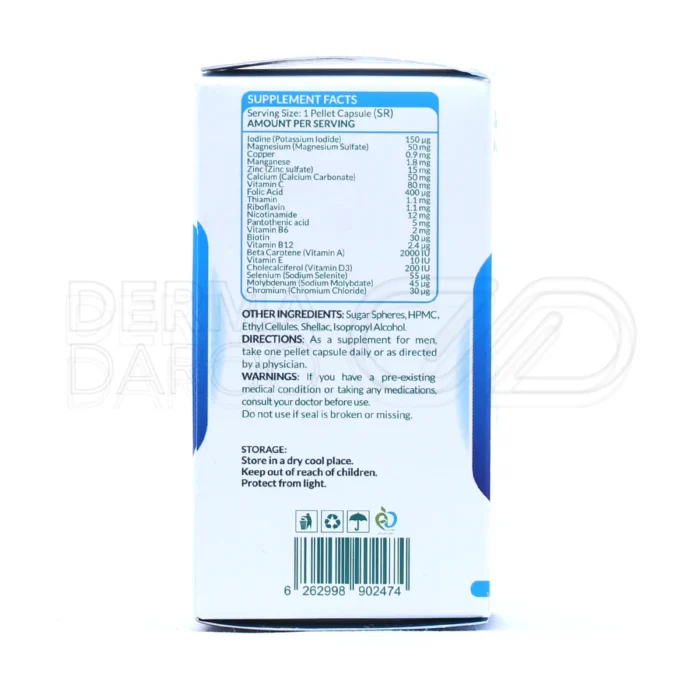 کپسول مکمل مردانه نیچرز پلنتی با ترکیبی از ویتامین‌ها و مواد معدنی برای بهبود سلامت عمومی و افزایش انرژی