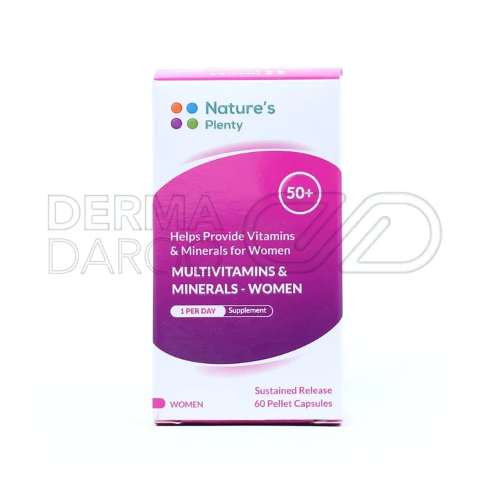 کپسول مولتی ویتامین و مینرال بانوان بالای 50 سال نیچرز پلنتی - تصویر 5