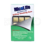 آدامس ترک سیگار نیکلایف مدل نیکوتین ۲ میلی گرم ۳۰ عدد