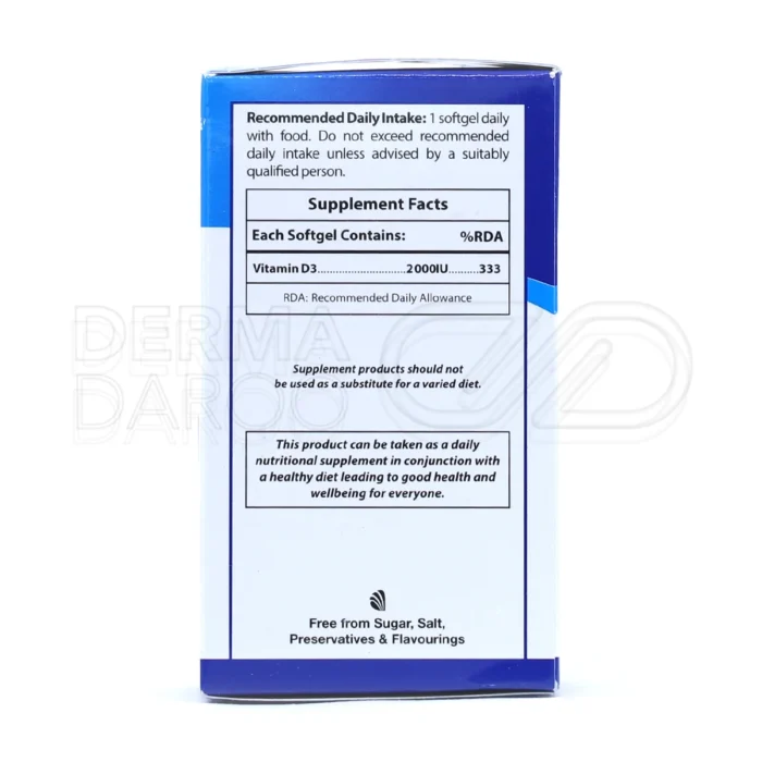 کپسول نرم ویتامین D۳ او پی دی فارما؛ پیشگیری از پوکی استخوان و کمک به جذب کلسیم