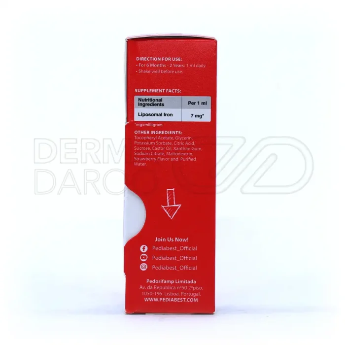قطره آهن پدیابست 30 میلی لیتر - تصویر 6