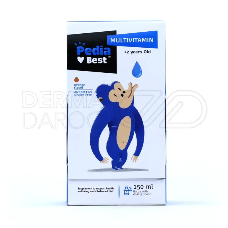 شربت مولتی ویتامین پدیابست ۱۵۰ میلی لیتر