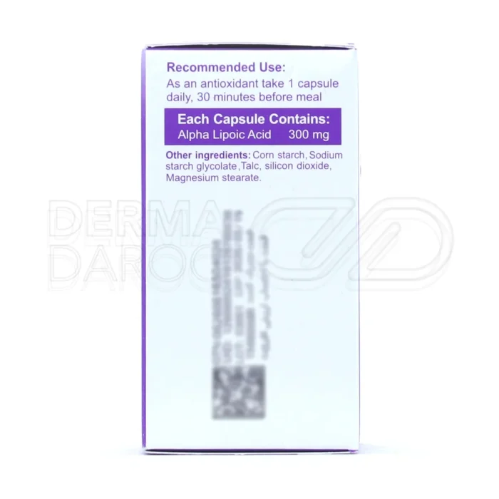 آلپیک ۳۰۰ رها، با آلفا لیپوئیک اسید، بهبود دیابت و نوروپاتی دیابتی.
