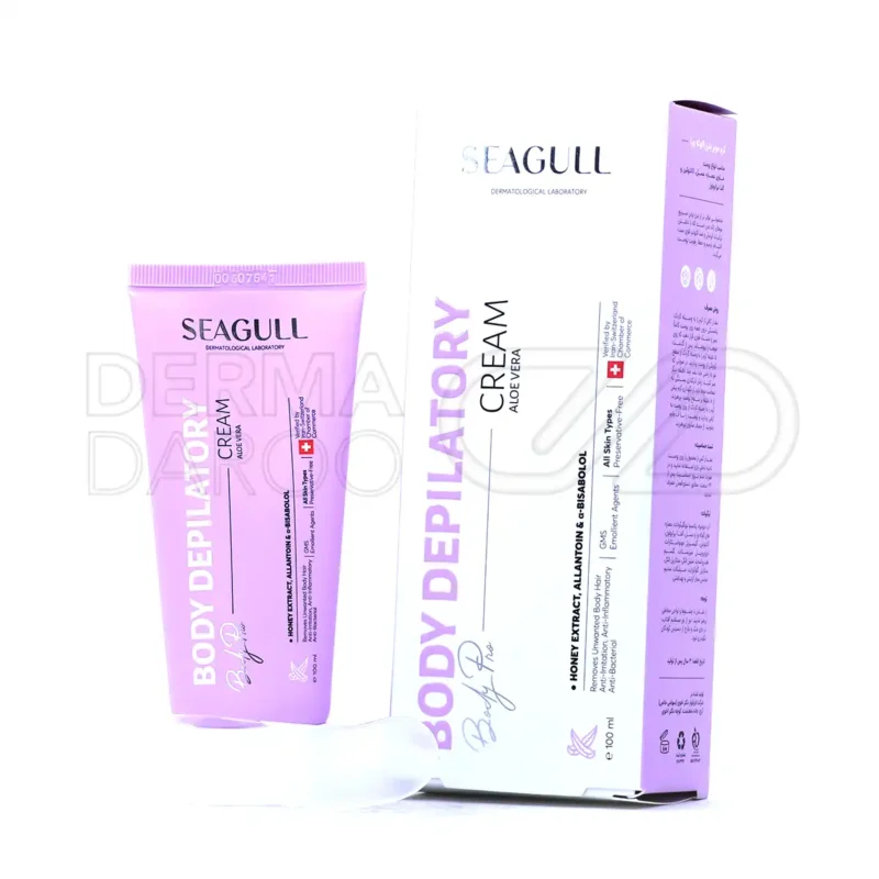 کرم موبر بدن حاوی آلوئه ورا سی گل 100 میلی لیتر