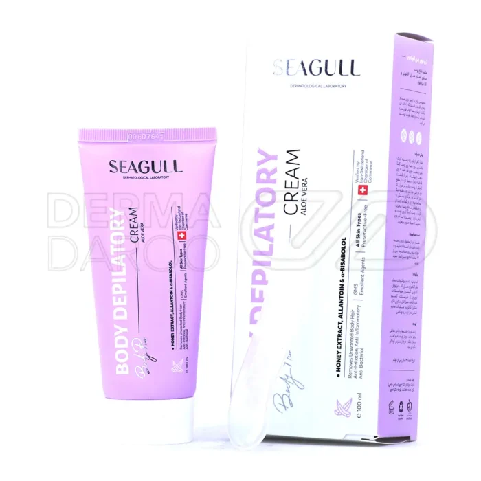 کرم موبر بدن حاوی آلوئه ورا سی گل 100 میلی لیتر