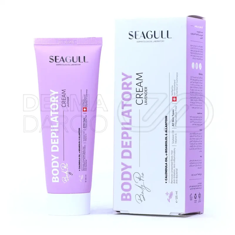 کرم موبر بدن حاوی لوندر سی گل 100 میلی لیتر